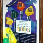Vintage advertisement for Turner Colortone Microphones